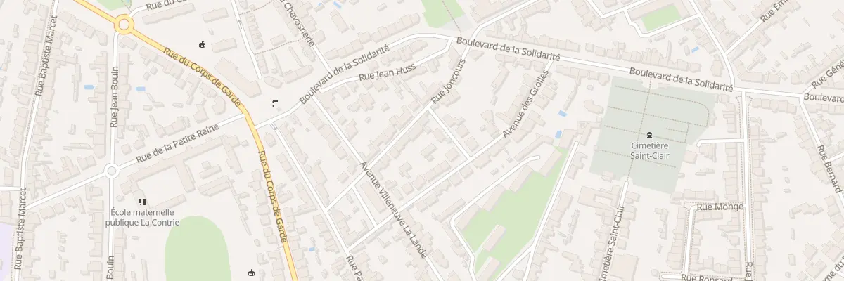 Plan du 183 Rue Joncours à Nantes