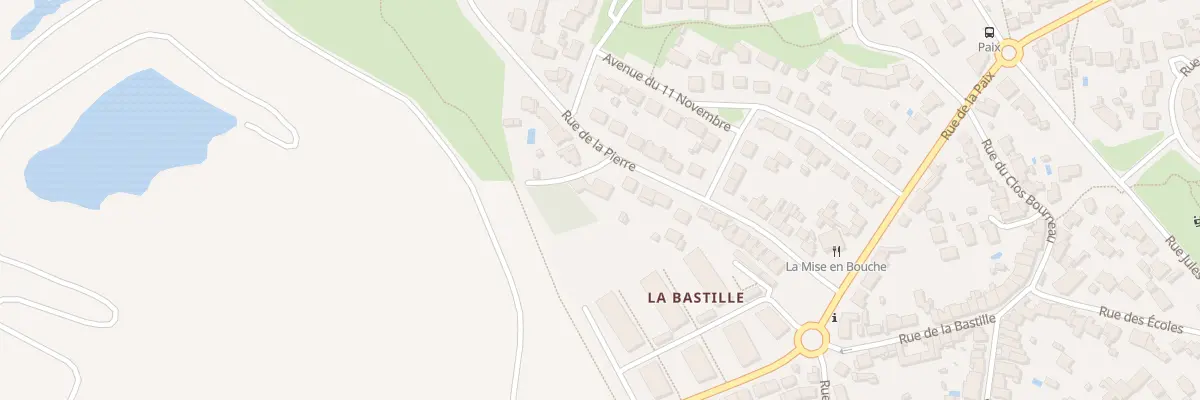 Plan du 13 Rue de la Pierre à Bouguenais