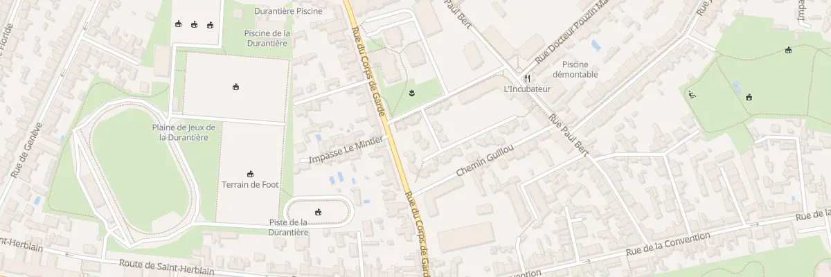 Plan du 2 Av Docteur Schweitzer à Nantes