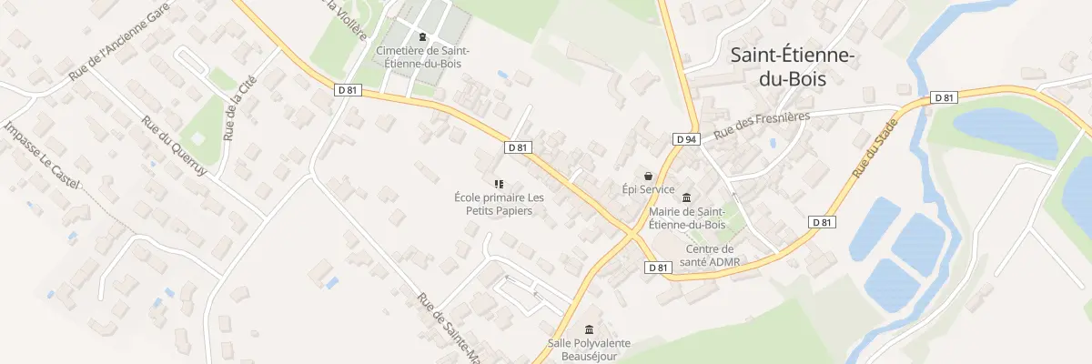 Plan du 15 Rue du Gen Charette à Saint-Étienne-du-Bois