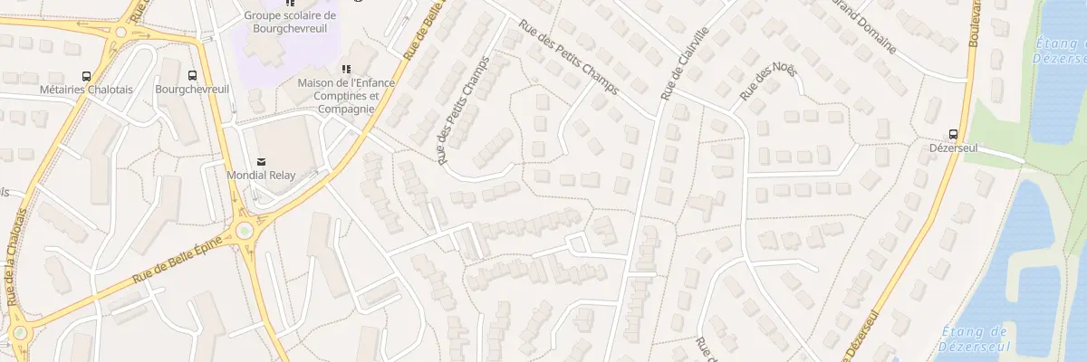 Plan du 80 Rue des Petits Champs à Cesson-Sévigné