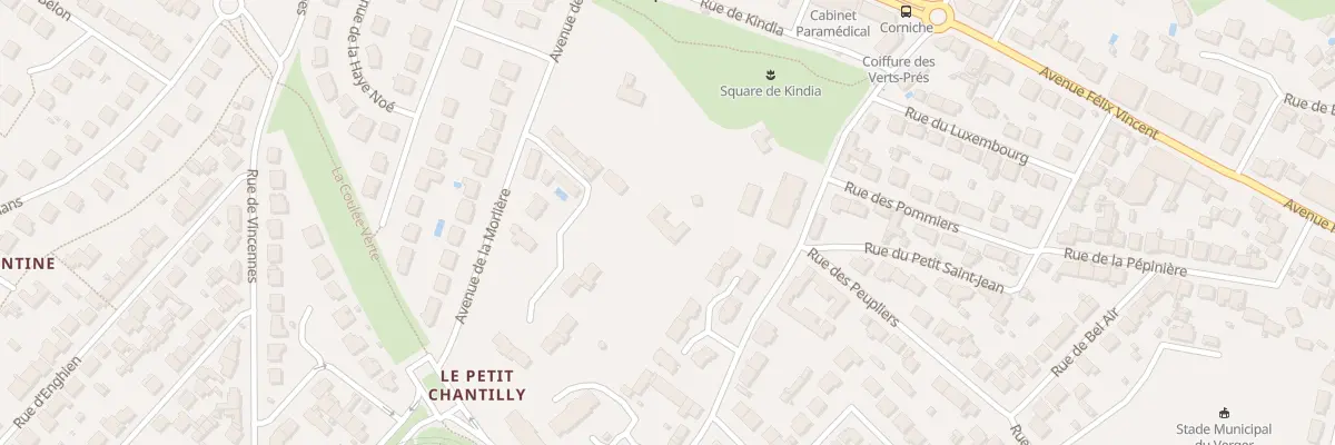 Plan du 6 Rue des Verts Prés à Orvault