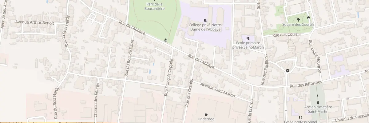 Plan du 39 Rue de l’Abbaye à Nantes