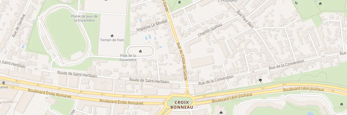 Plan du 11 Rue du Corps de Garde à Nantes