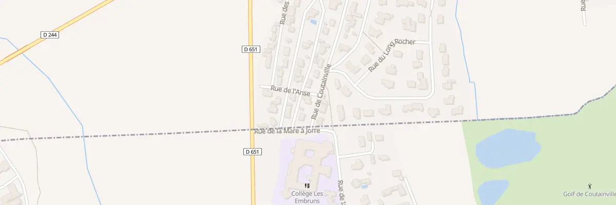 Plan du 34 Rue de Coutainville à Blainville-sur-Mer