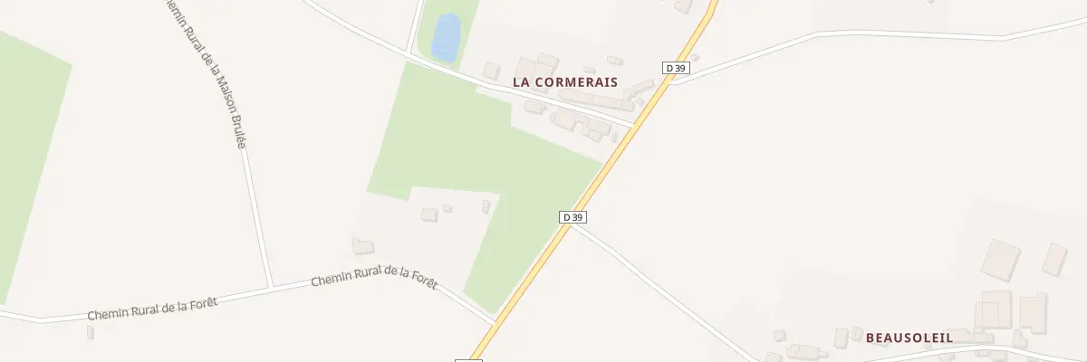 Plan du 5530 La Cormerais à Héric