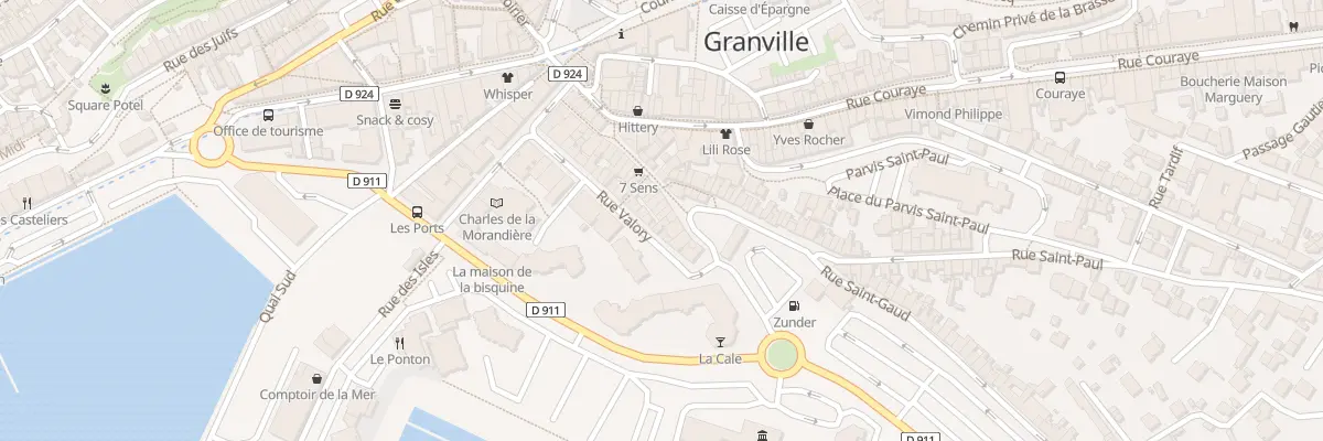 Plan du 26 Rue Saint Sauveur à Granville