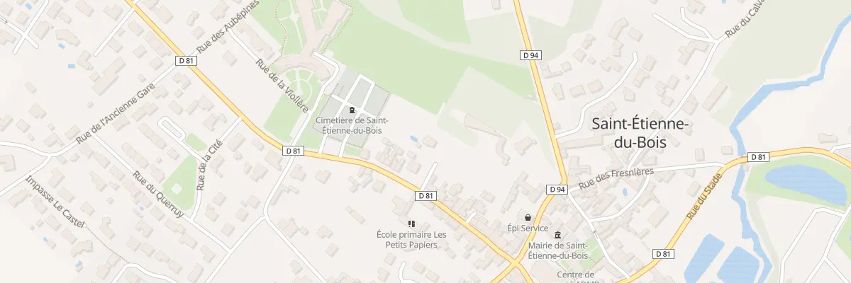 Plan du 22 Rue du Gen Charette à Saint-Étienne-du-Bois