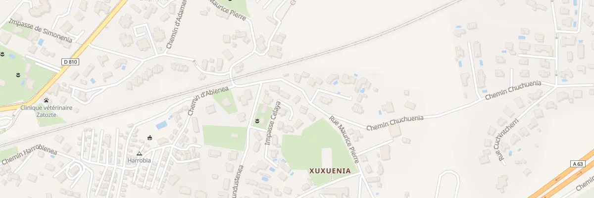 Plan du 11 Voie Lot Lukuchenea à Bidart