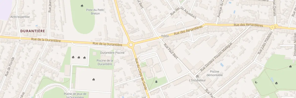Plan du 111 Rue des Renardières à Nantes