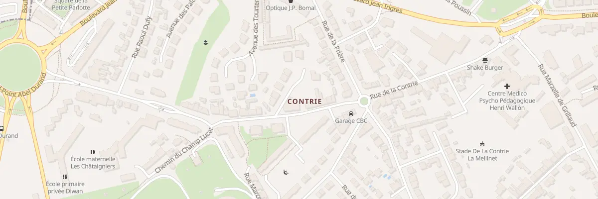 Plan du 62 Rue de la Contrie à Nantes