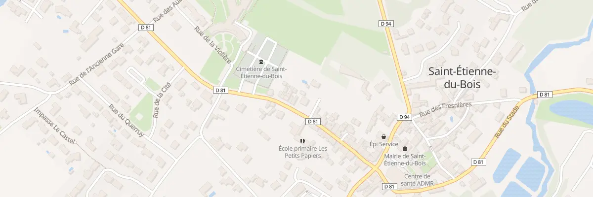 Plan du 26B Rue du Gen Charette à Saint-Étienne-du-Bois