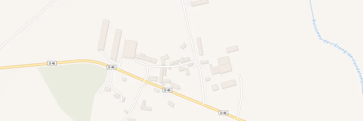 Plan du 19 La Vinois à Lusanger