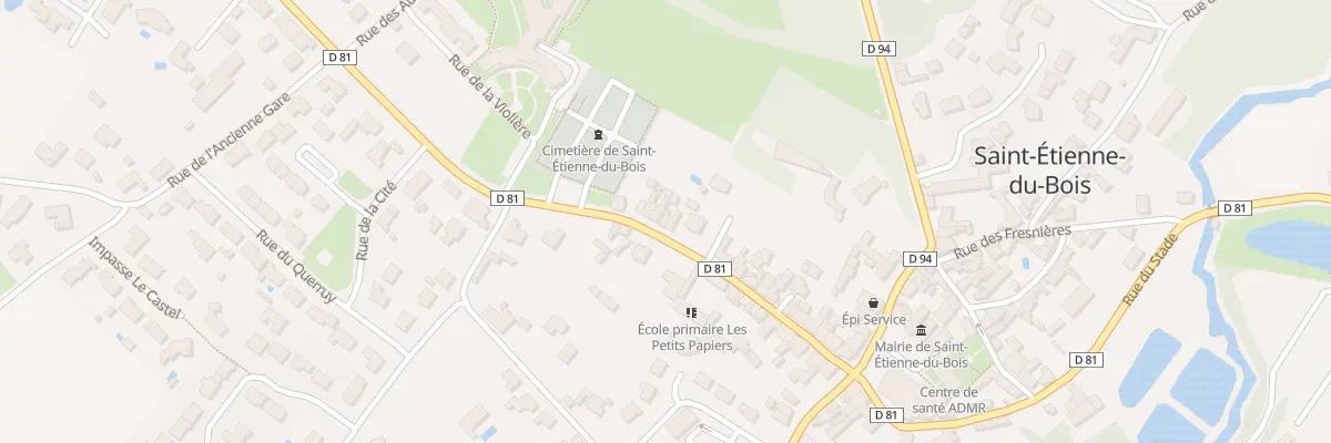 Plan du 26 Rue du Gen Charette à Saint-Étienne-du-Bois
