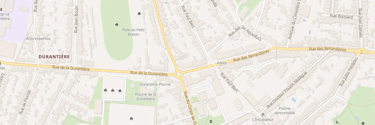 Plan du 134 Rue des Renardières à Nantes
