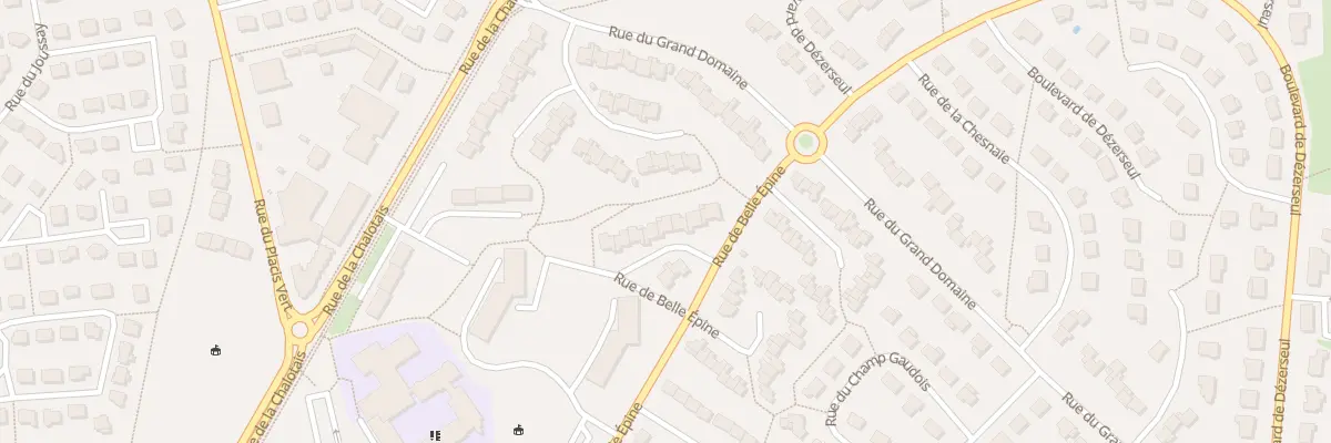 Plan du 8 Rue de Belle Epine à Cesson-Sévigné