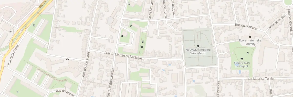 Plan du 26 Rue du Moulin de l’Abbaye à Nantes