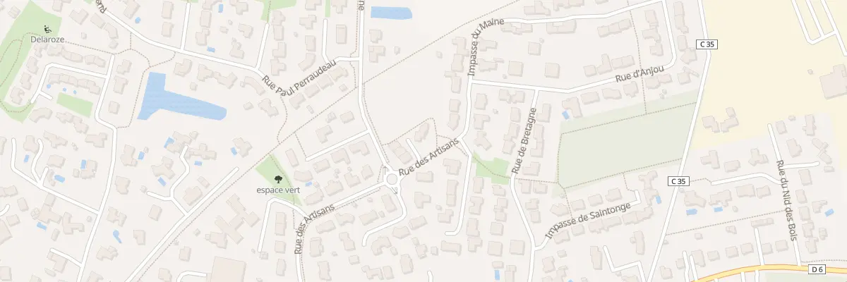 Plan du 41 Rue des artisans à Aizenay