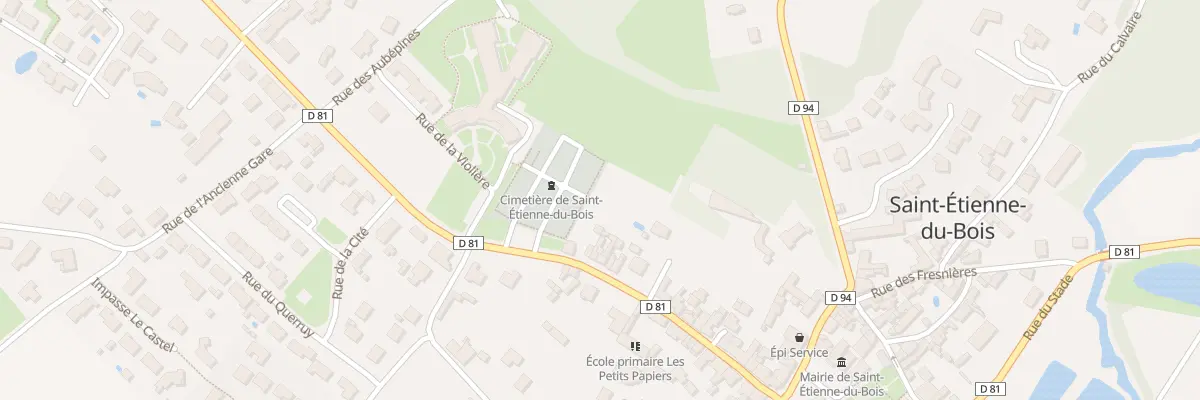 Plan du 32 Rue du Gen Charette à Saint-Étienne-du-Bois