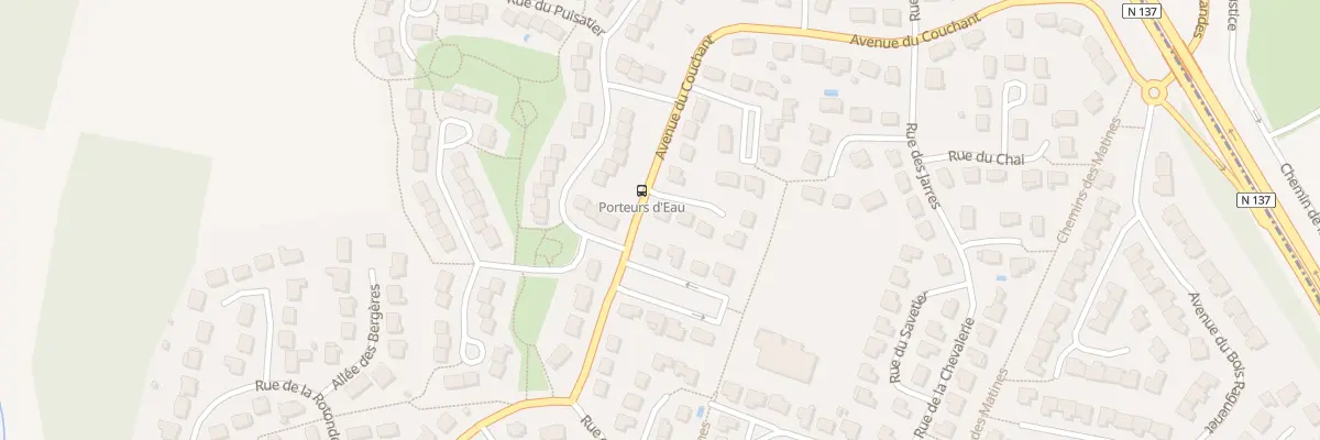 Plan du 2 Rue des Menestrels à Orvault