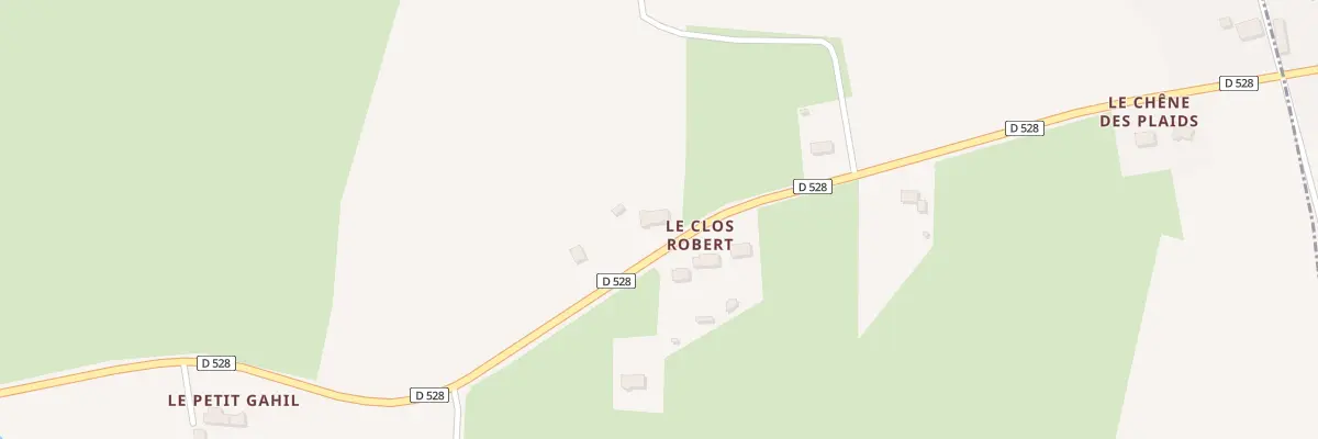 Plan du 5181 Le Clos Robert à Mouazé