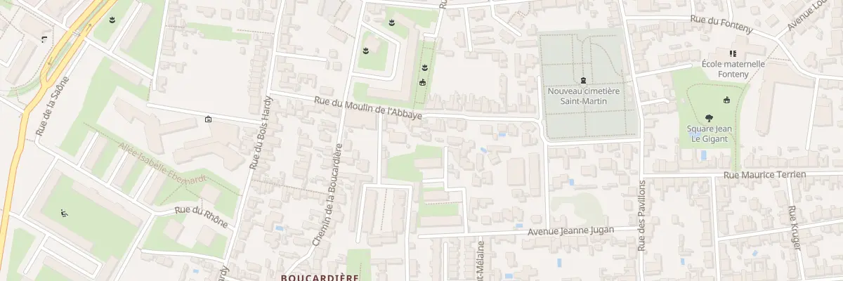 Plan du 31 Rue du Moulin de l’Abbaye à Nantes