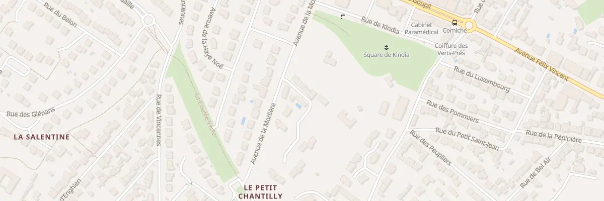 Plan du 4 Rue des Chênes à Orvault