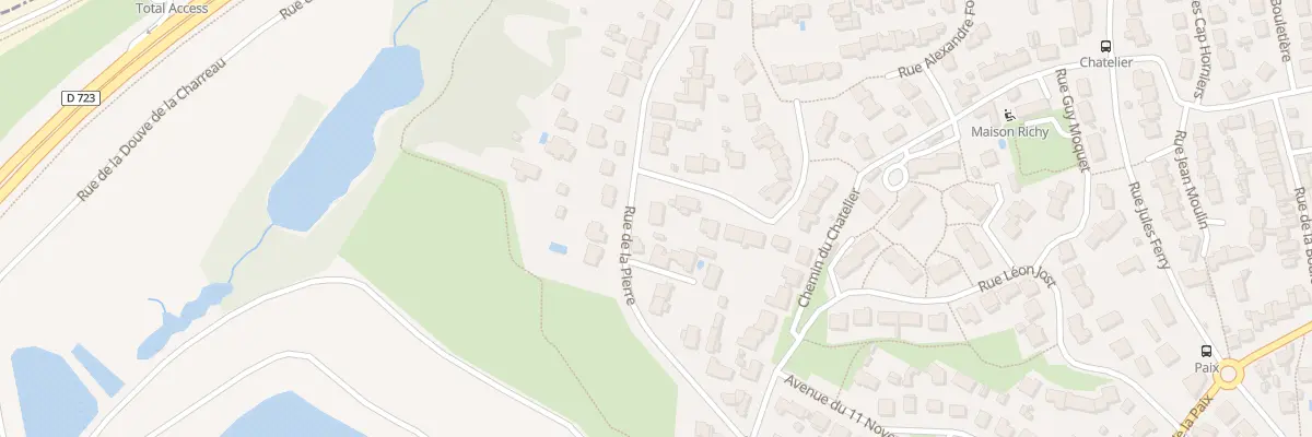Plan du 36 Rue de la Pierre à Bouguenais