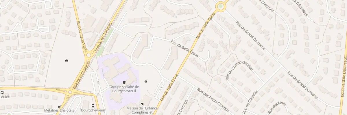 Plan du 22 Rue de Belle Epine à Cesson-Sévigné