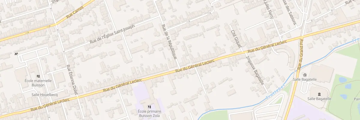 Plan du 137 Rue Gal Leclerc - Tourlaville à Cherbourg-en-Cotentin