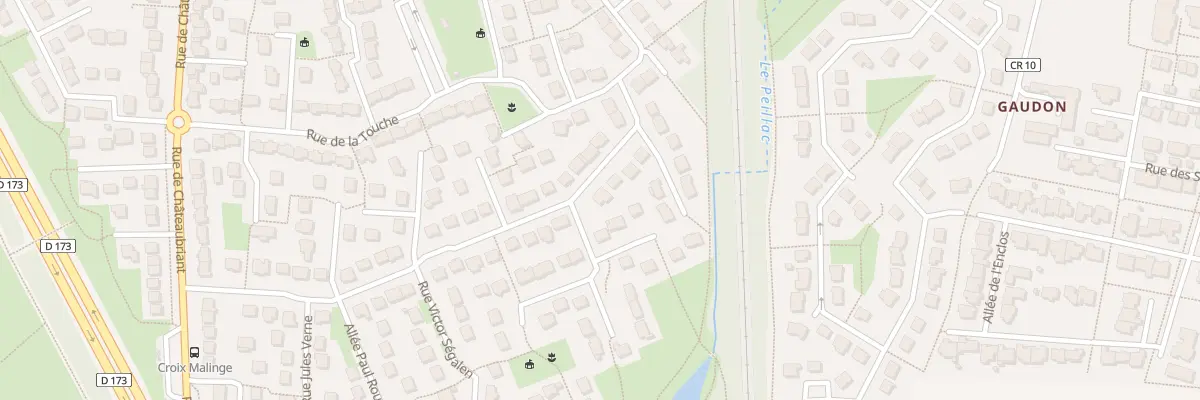 Plan du 32 Rue Lamennais à Vern-sur-Seiche
