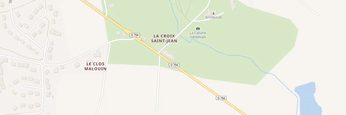 Plan du 5026 La Croix Saint Jean à Marcillé-Raoul