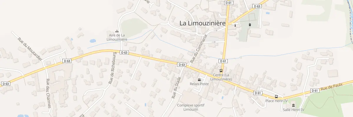 Plan du 32 Rue Charles de Gaulle à La Limouzinière