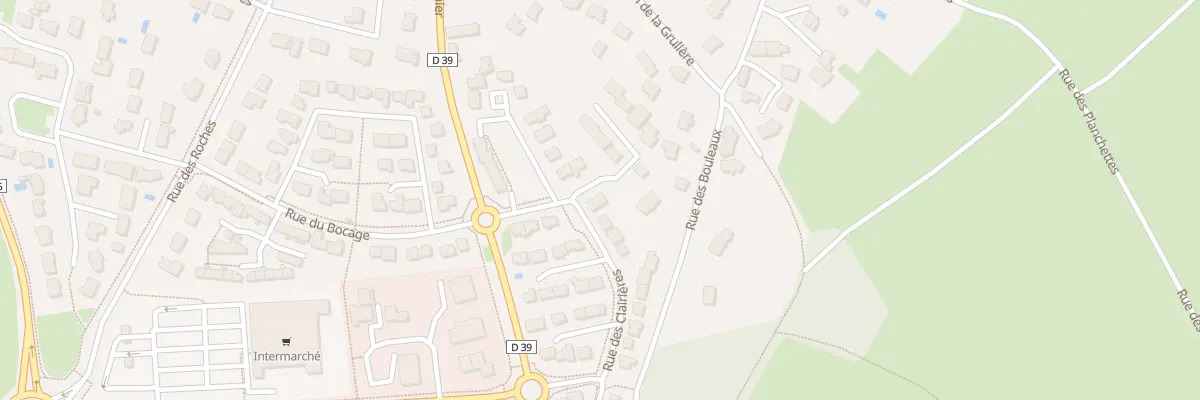 Plan du 2 Imp des Bosquets à Grandchamp-des-Fontaines