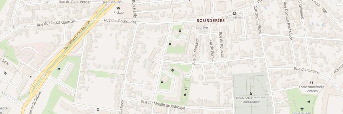 Plan du 22 Rue Etienne Hervais à Nantes