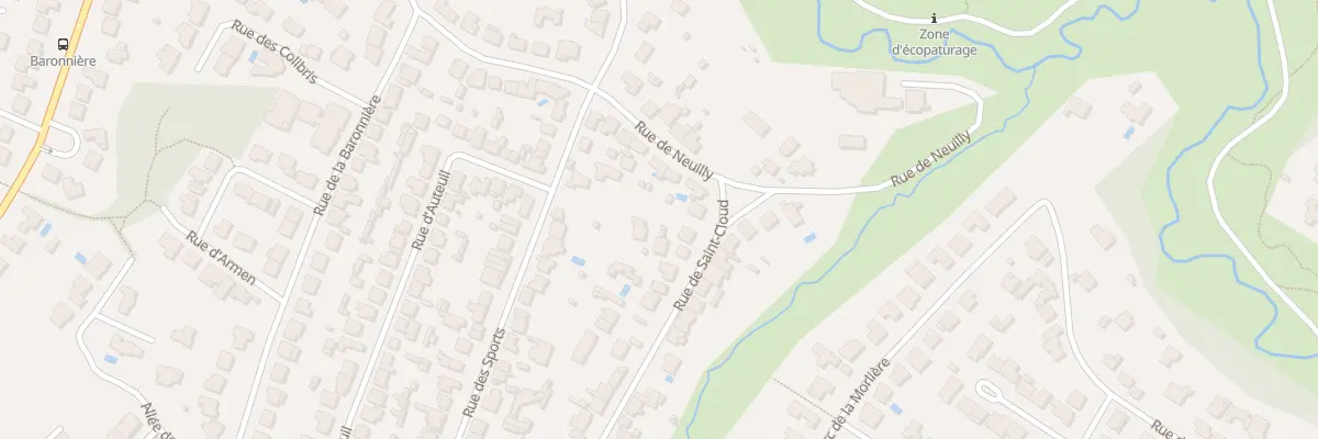 Plan du 65 Rue de Saint-Cloud à Orvault