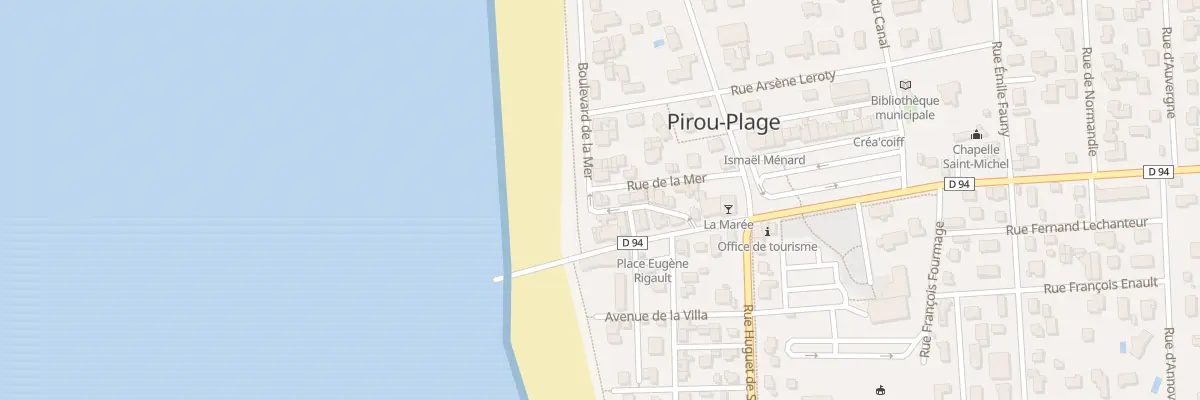 Plan du 1B Rue de Jersey à Pirou