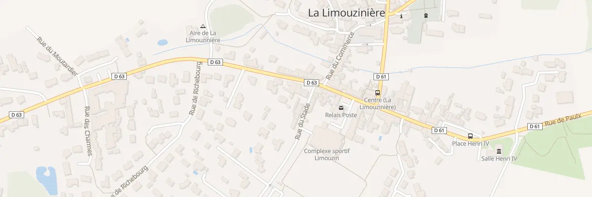 Plan du 27 Rue Charles de Gaulle à La Limouzinière