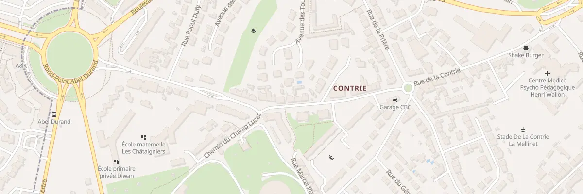 Plan du 74 Rue de la Contrie à Nantes