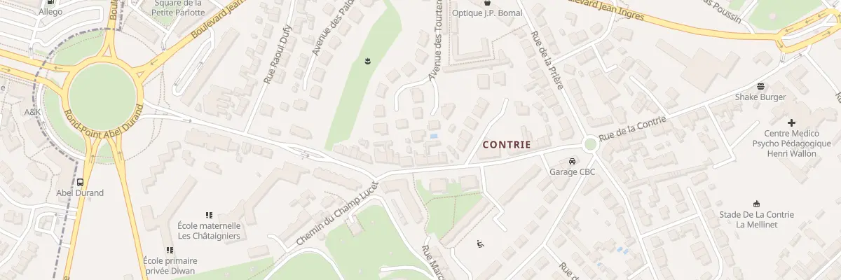 Plan du 74B Rue de la Contrie à Nantes