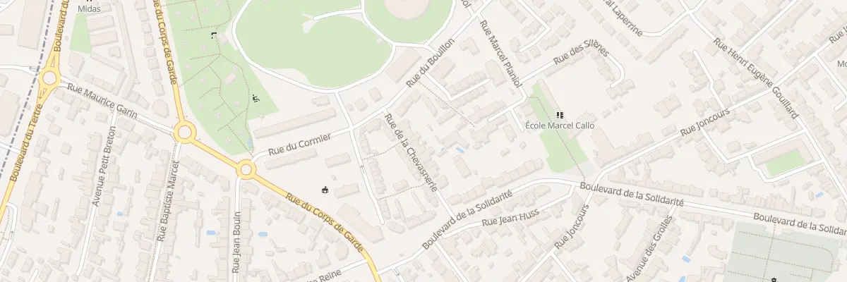 Plan du 16 Rue de la Chevasnerie à Nantes
