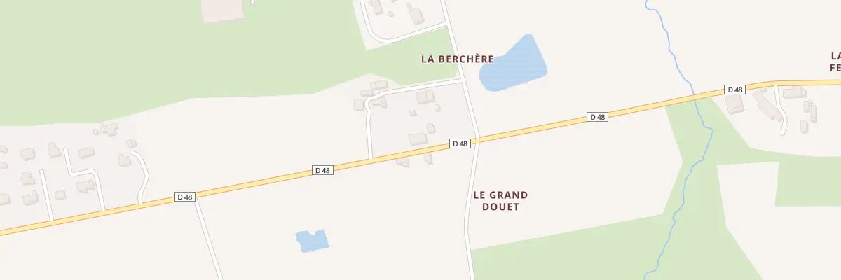 Plan du 5042 La Berchere à Chanteloup
