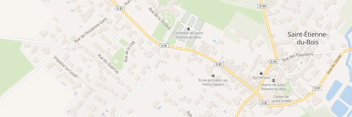 Plan du 31 Rue du Gen Charette à Saint-Étienne-du-Bois