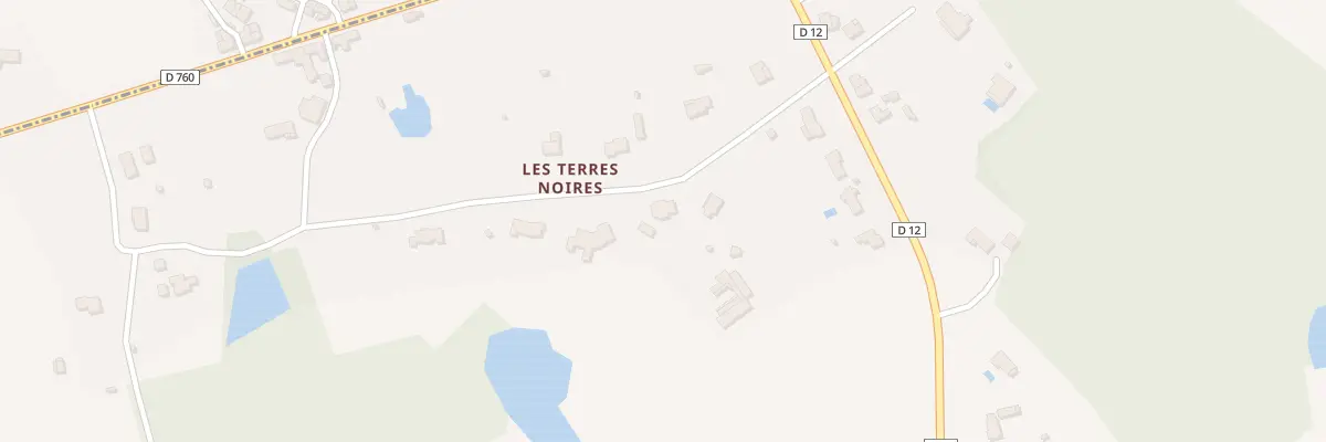 Plan du 3 Les Terres noires à Sainte-Flaive-des-Loups