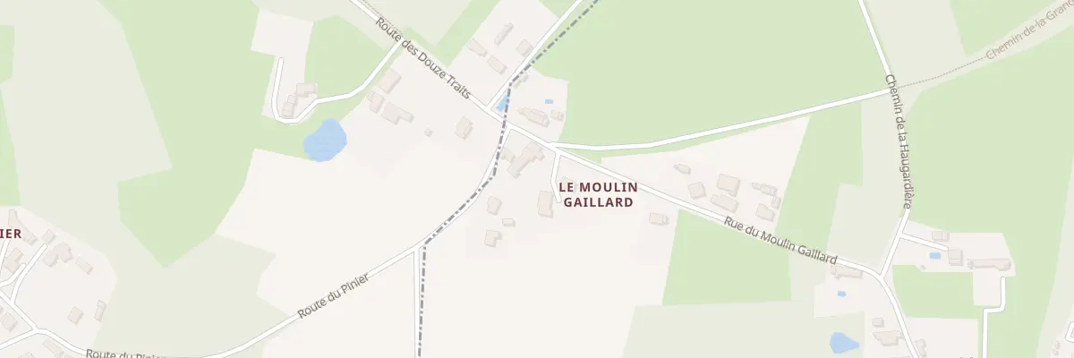Plan du 13 Rue du Moulin Gaillard à Pont-Saint-Martin