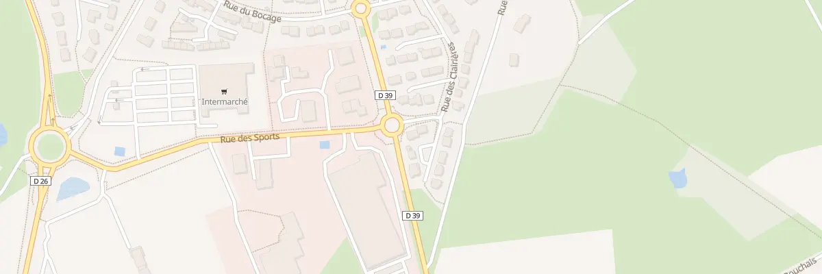 Plan du 4 Imp du Chemin Creux à Grandchamp-des-Fontaines
