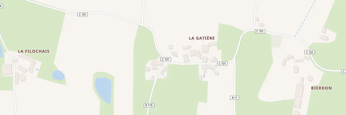 Plan du 5257 La Gatiere au Sel-de-Bretagne