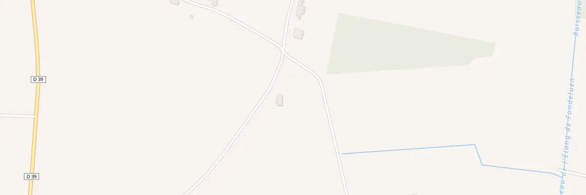 Plan du 13 Les Ecoublais à Lusanger
