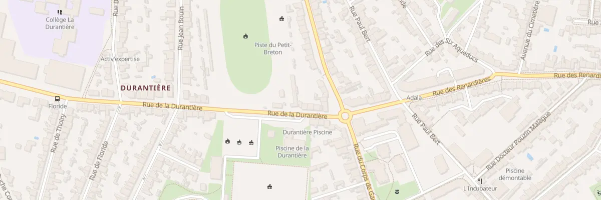 Plan du 10 Rue de la Durantière à Nantes