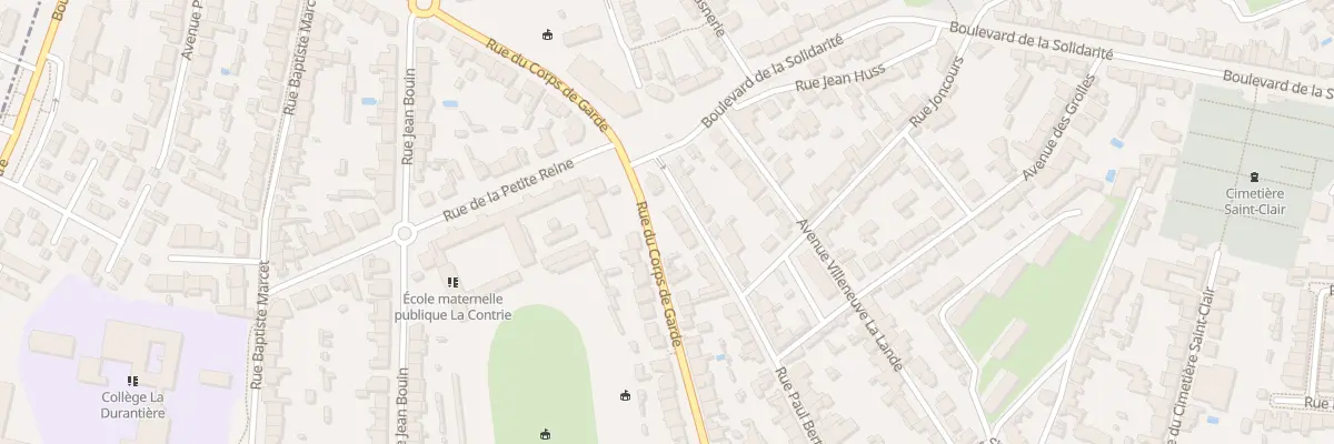 Plan du 95 Rue Paul Bert à Nantes